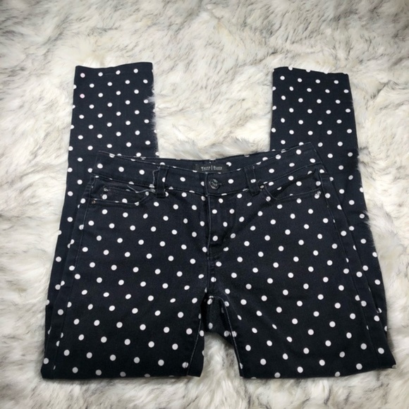 White House Black Market Denim - ᴘʀɪᴄᴇ ᴅʀᴏᴘ White House Black Market polkadot jeans